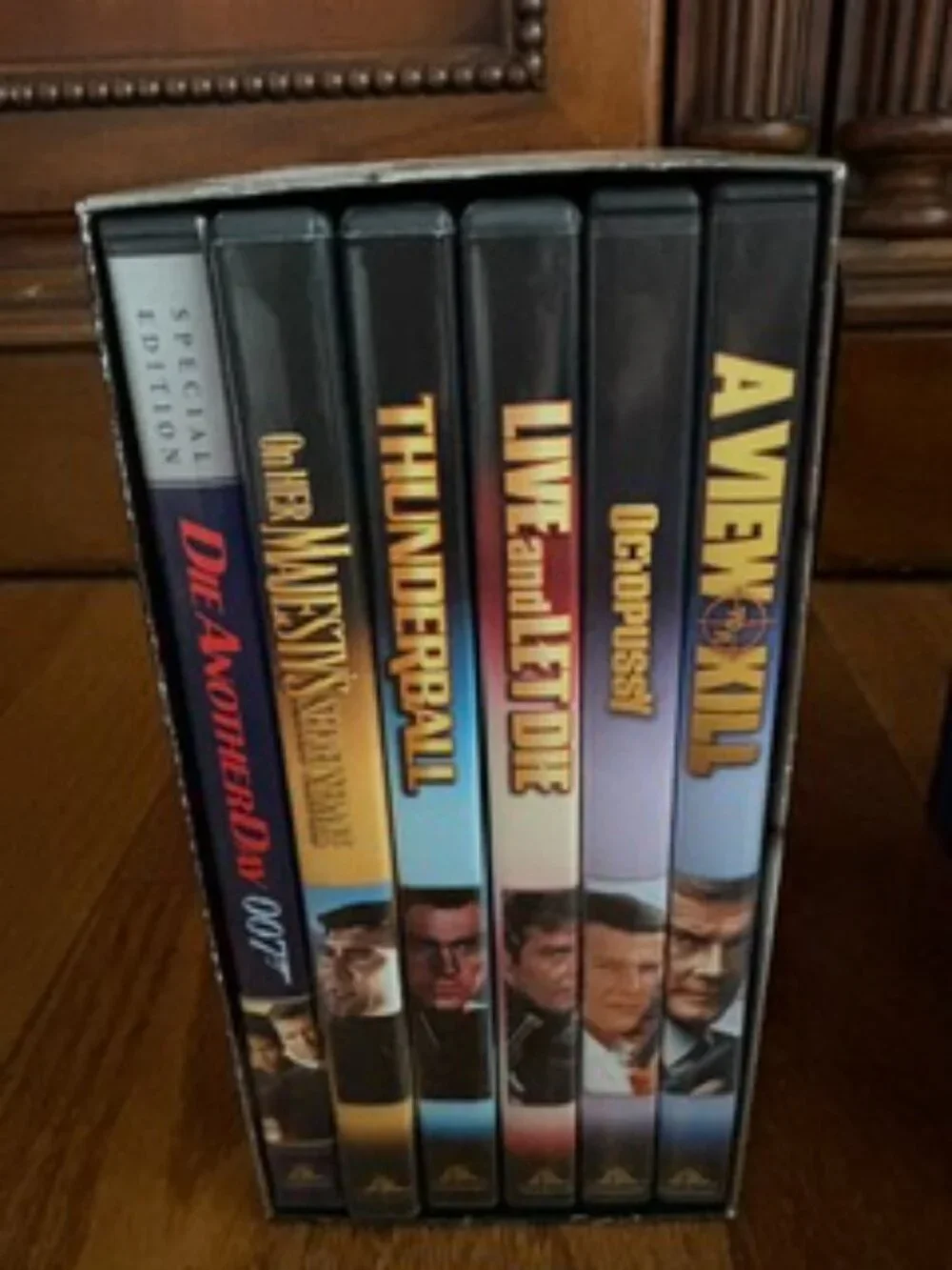 Vintage James Bond 007 DVD Special Edition Movie Collection 20 Disc Box Sets!